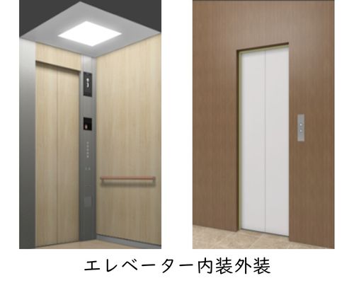 和泉短期大学 エレベーター内装外装